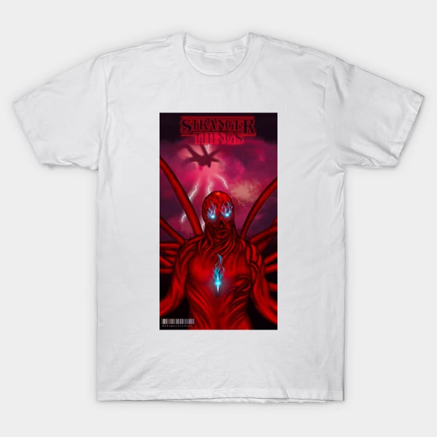 Vecna Stranger Things T-Shirt by Zenpaistudios